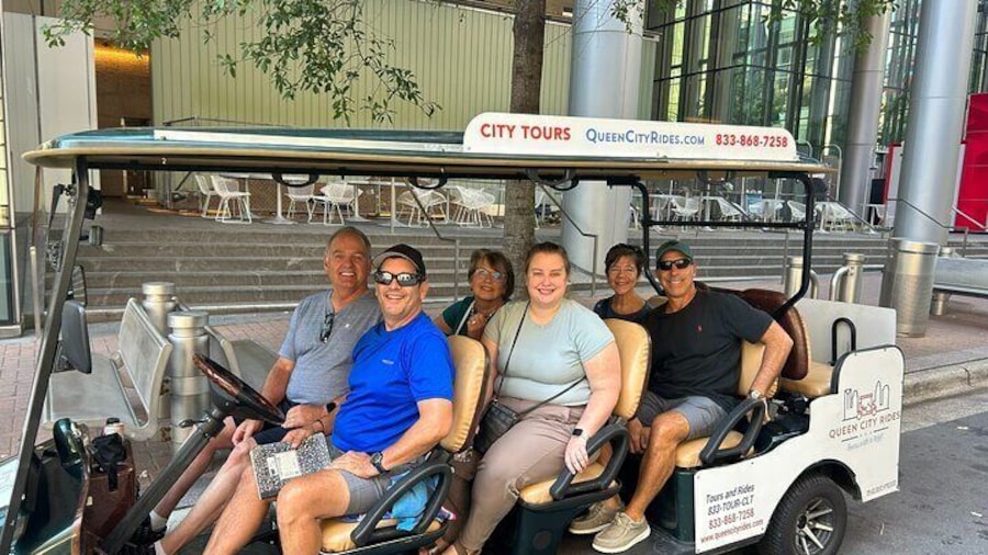 Historical City tour on Golf Cart
