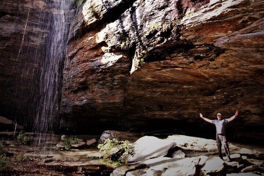 Waterfalls and Blue Ridge Parkway Hiking Tour (No Transportation)