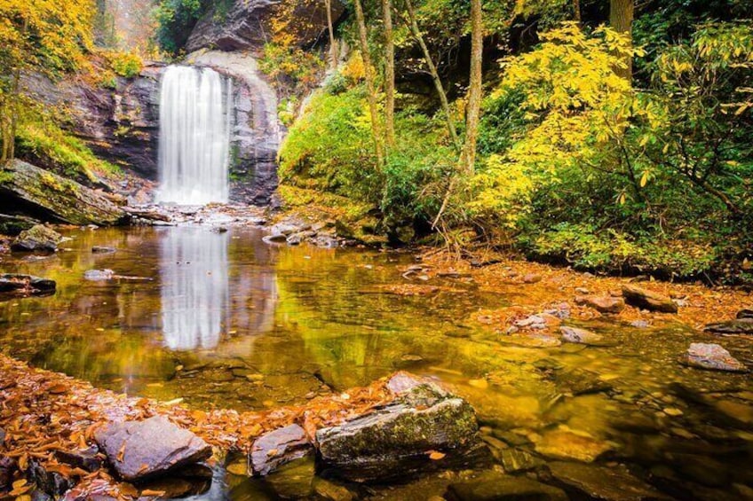 Waterfalls and Blue Ridge Parkway Hiking Tour (No Transportation)