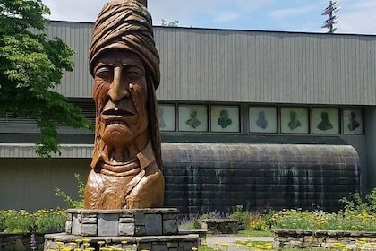 Entrada al Museo de los Indios Cherokee
