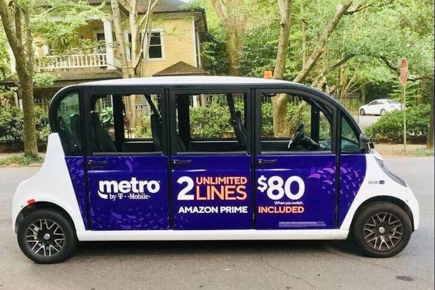 90-Minute Atlanta Guided Sightseeing Tour by Electric Car
