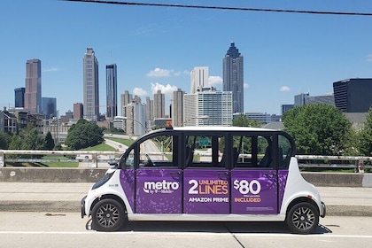 Atlanta Stadtrundfahrt im elektrischen Auto