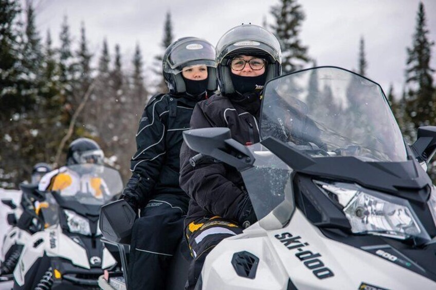 Mont-Tremblant Guided Snowmobile Tours