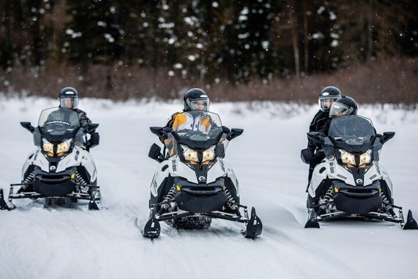 Mont-Tremblant Guided Snowmobile Tours