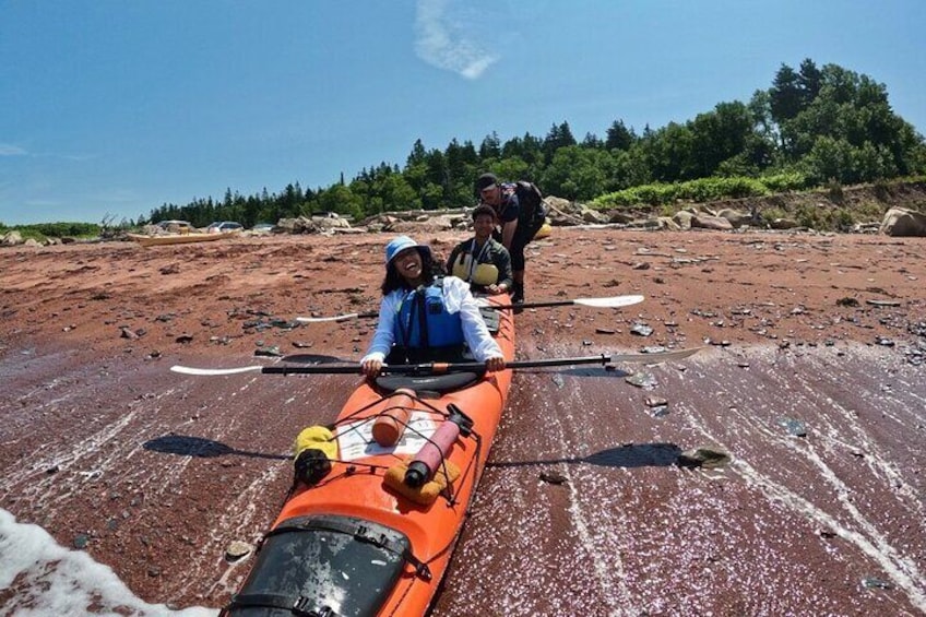 Your guides help you launch after a short briefing