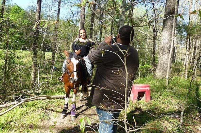 Georgia Horseback Ride with Wine Tasting