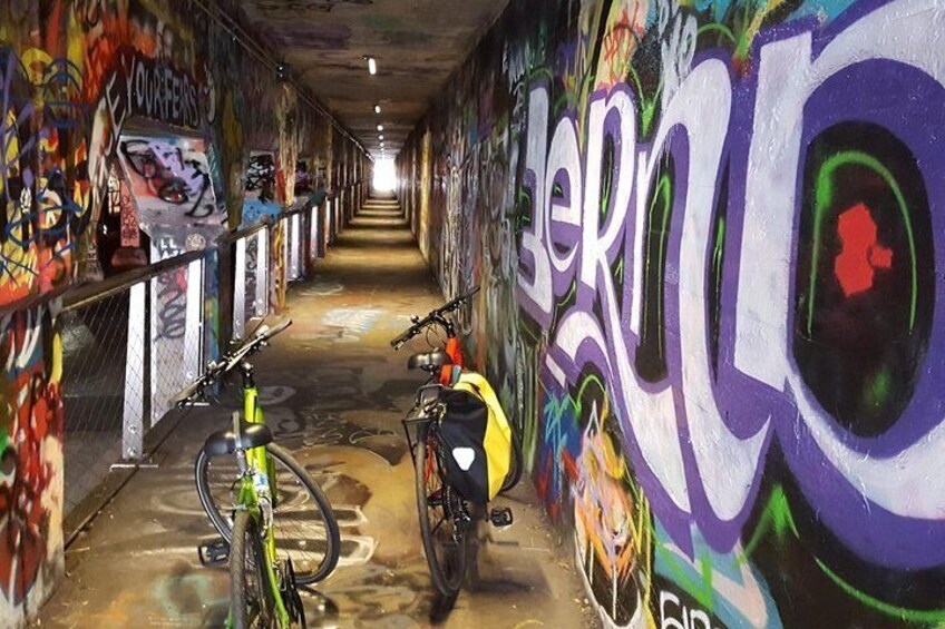 The Krog Tunnel is one of the most photographed locations in Atlanta. 