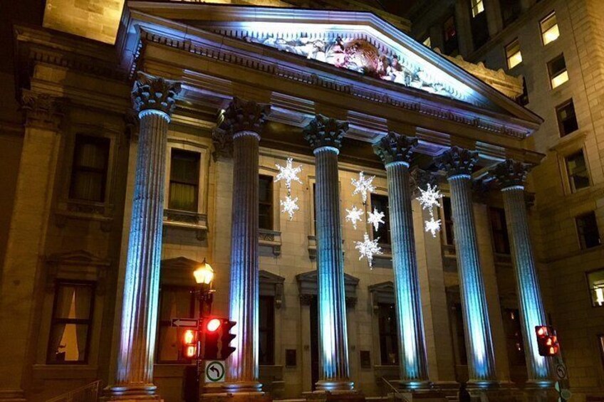 Christmas Walking Tour in Old Montreal