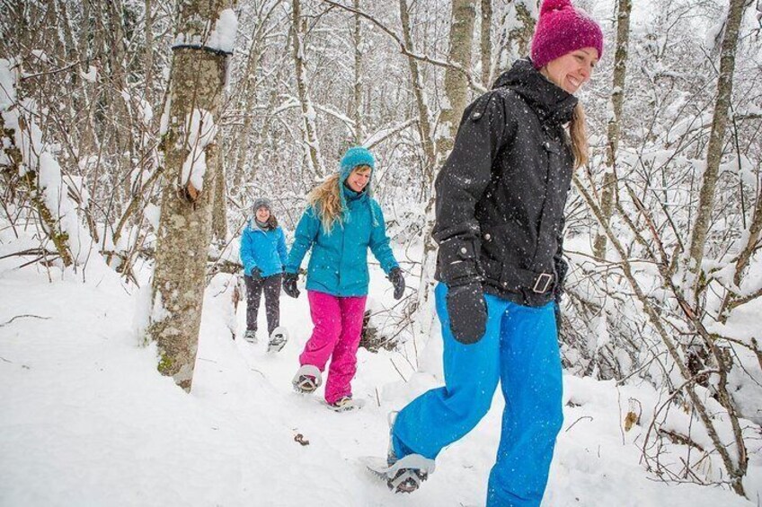 Fire Man Guided Snowshoe Tour 