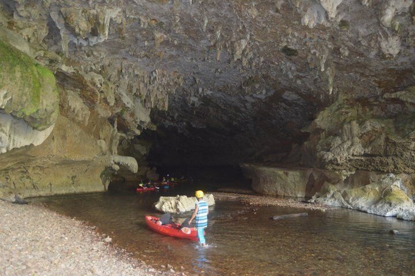 Caves Kayaking Zipline Experience from Ambergris Caye San Pedro