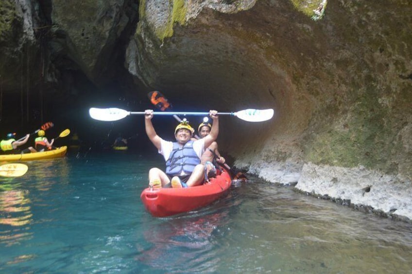 Caves Kayaking Zipline Experience from Ambergris Caye San Pedro