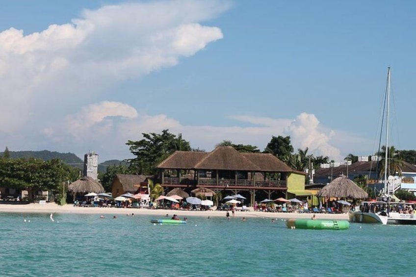 Margaritaville Negril - meet you catamaran here