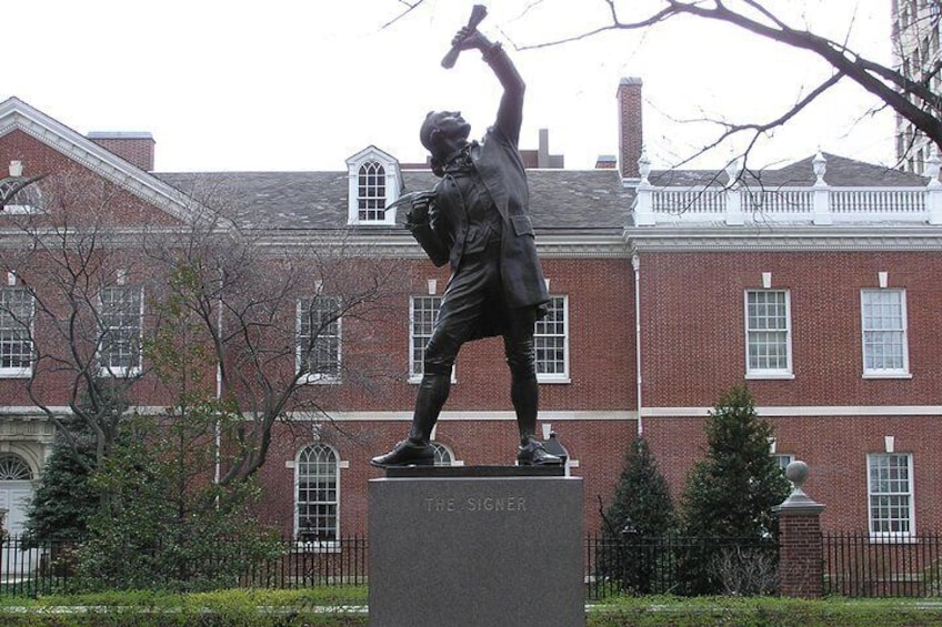 The Signer Statue