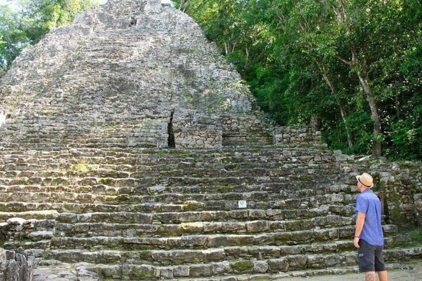 ruins of the impressive city of Coba