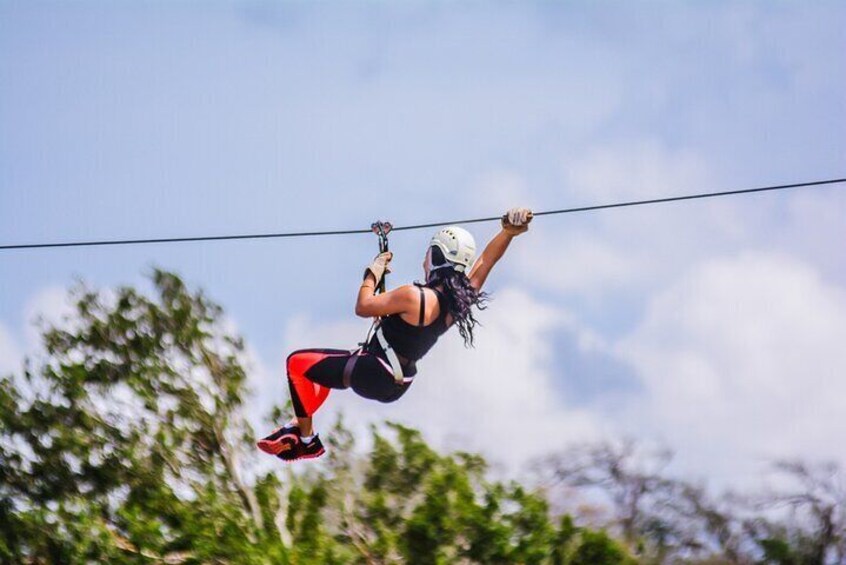 Vida Aventura Park in Guanacaste: Zipline Tour, Horseback Ride and Hot Springs