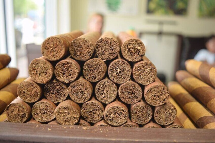 Cuban style Cigars are the best gift for your friends back home. Our local rollers have done over million cigars individually. 