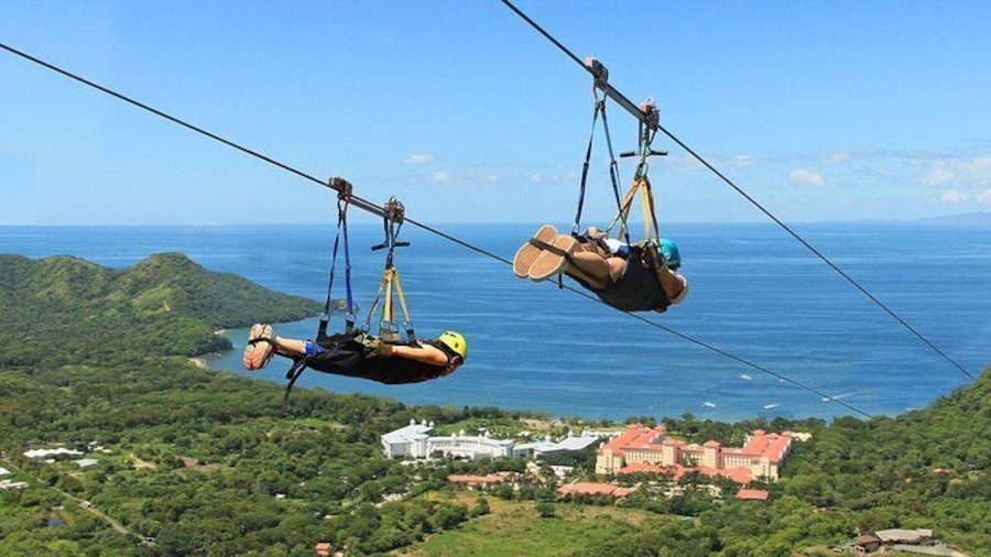 Superman zip line