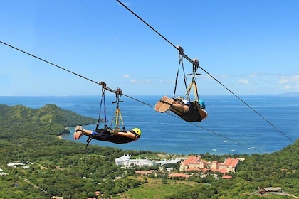 Pass une journée avec déjeuner au Parc Diamante Eco Adventure