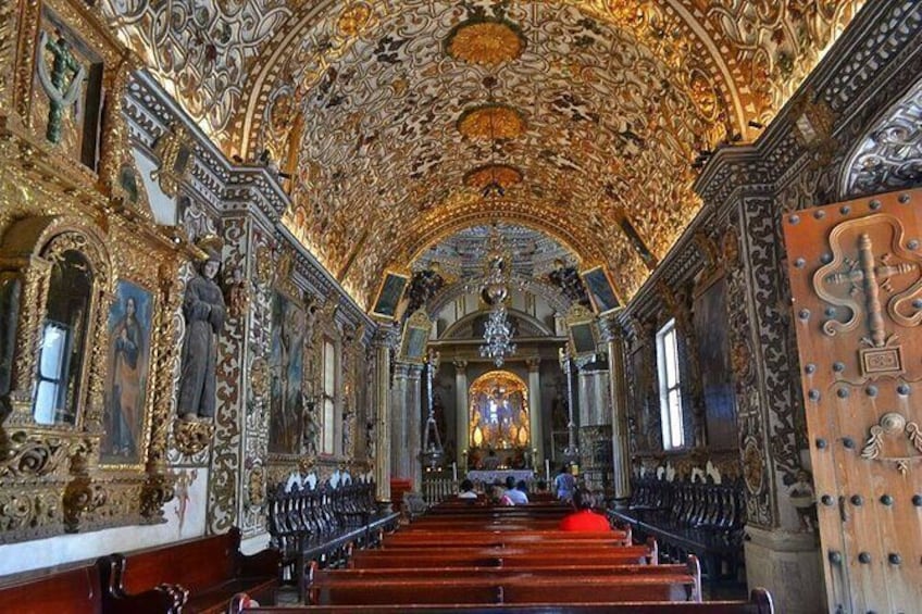 Show item 3 of 7. Day Trip to Mitla, Tule, Mezcal,Teotitlan del Valle and Capilla de los espejos