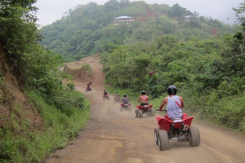 3 Hour ATV Tour Through Costa Rican Rainforest