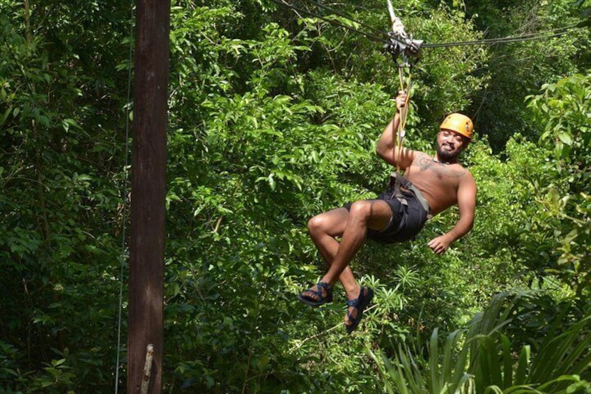 amazing ziplines in tulum