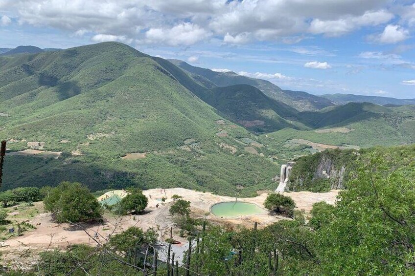 Hierve el Agua and Teotitlan del Valle Tour from Oaxaca