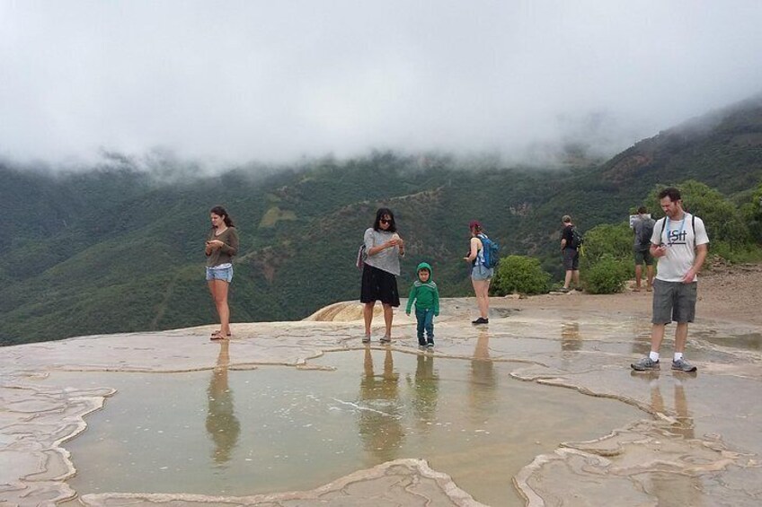 Hierve el Agua and Teotitlan del Valle Tour from Oaxaca