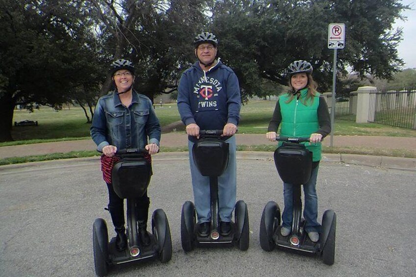 See Austin from a segway!