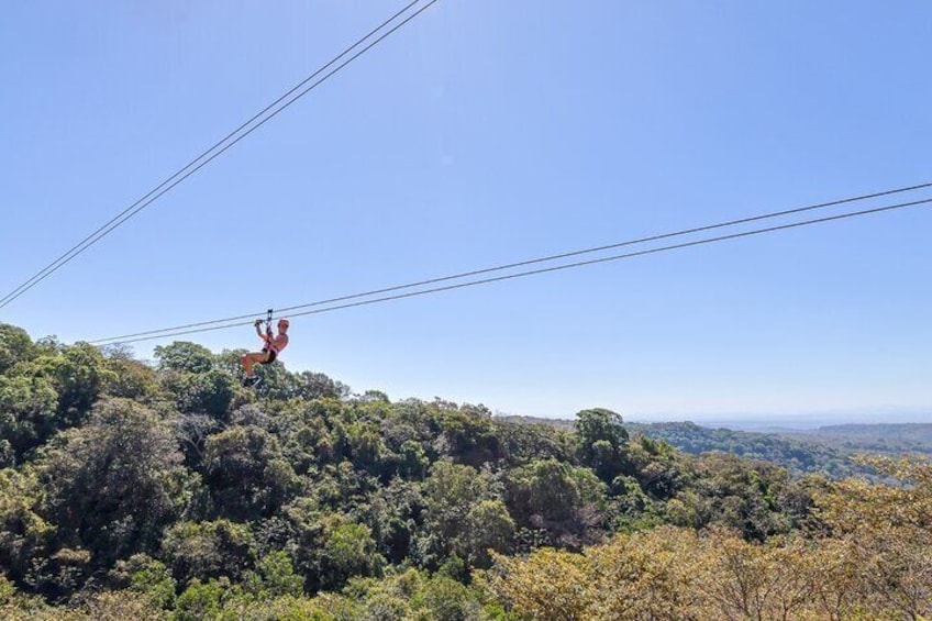 Combo Day Trip: Zipline, Hotsprings and Horseback Riding