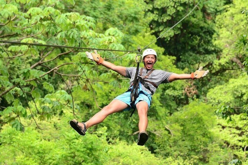 Jaco Beach Zip Line Canopy Tour 