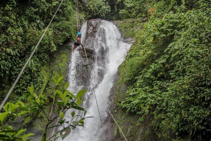 Zip Lining, Rappeling, Tarzan Swing, Waterfalls and More from Manuel Antonio