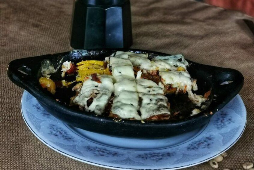 Absolutely delicious, home-made dessert.