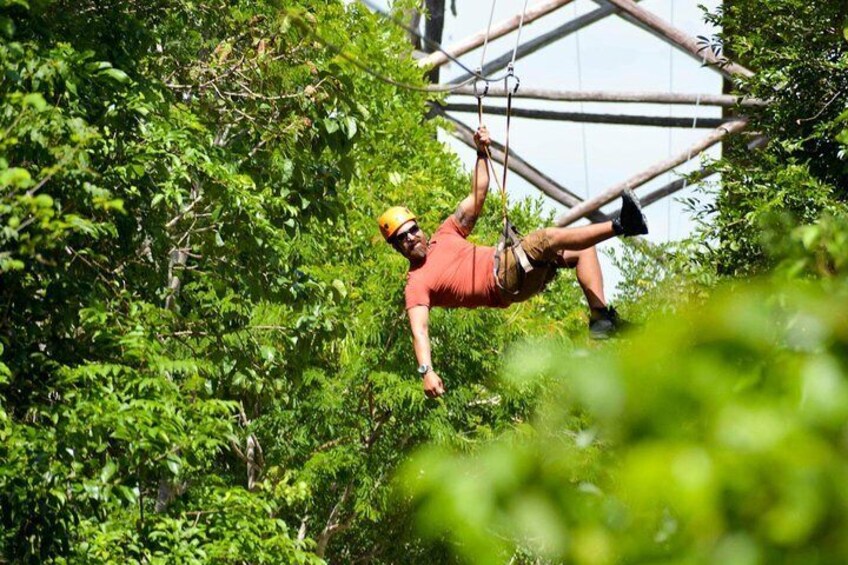 Zip lines in tulum 