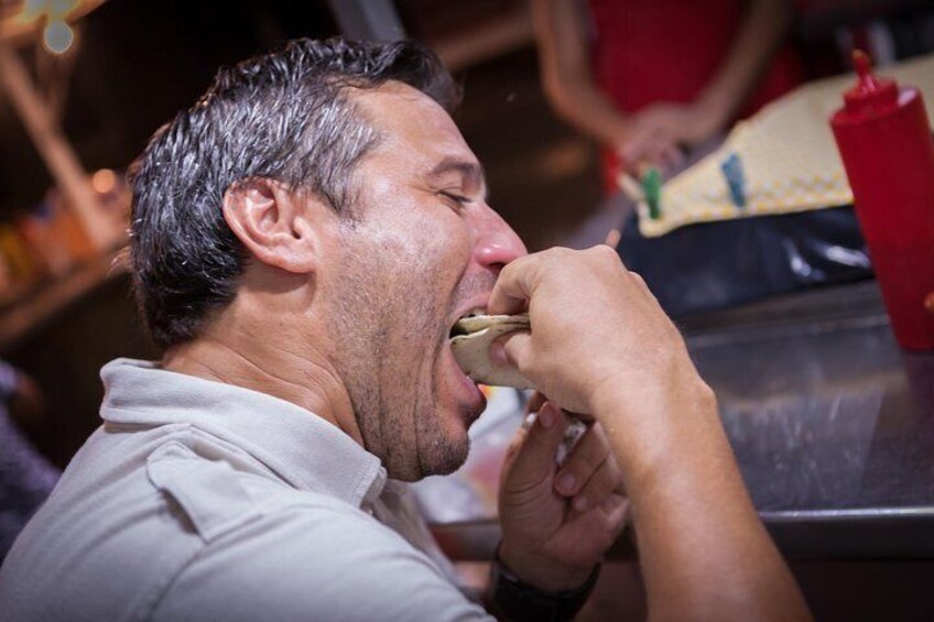 Experience mouthwatering tacos stands!