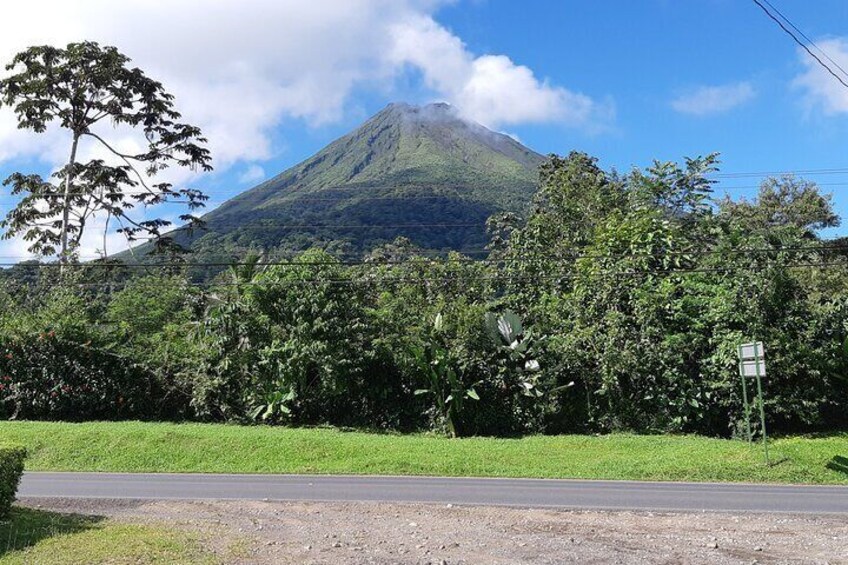 Take in the stunning views of the majestic Arenal Volcano, a true Costa Rican icon.