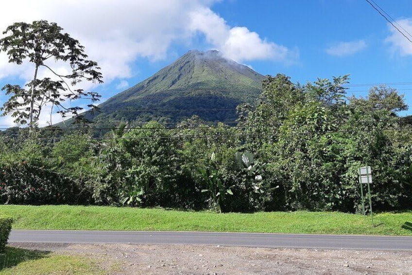 Take in the stunning views of the majestic Arenal Volcano, a true Costa Rican icon.