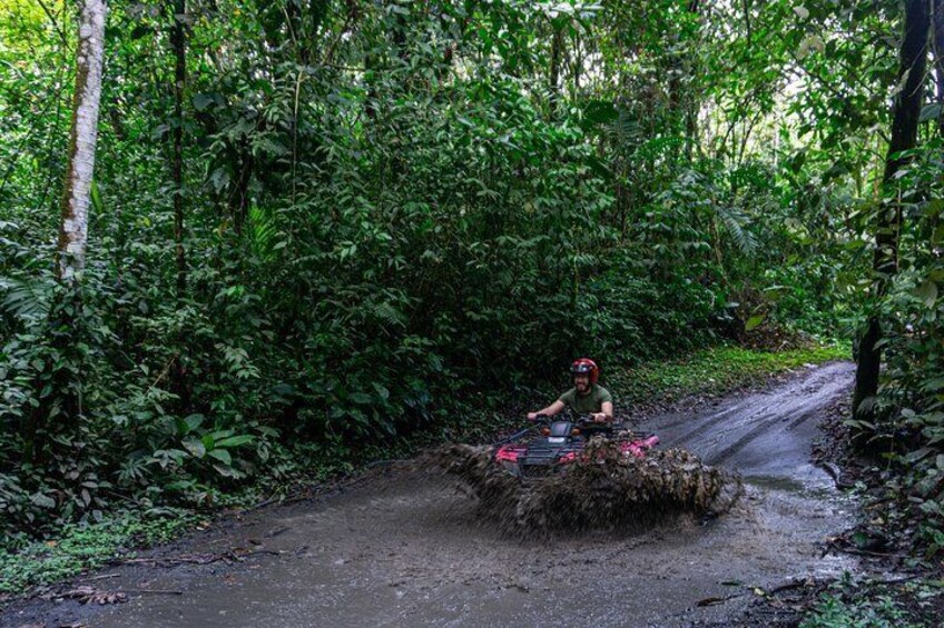 Gear up for an exciting ride through muddy trails, surrounded by nature at its best!
