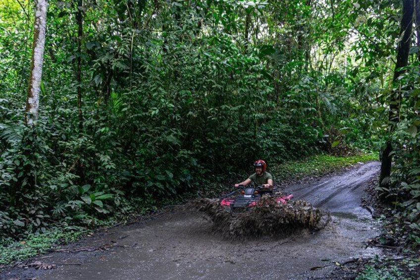 Gear up for an exciting ride through muddy trails, surrounded by nature at its best!