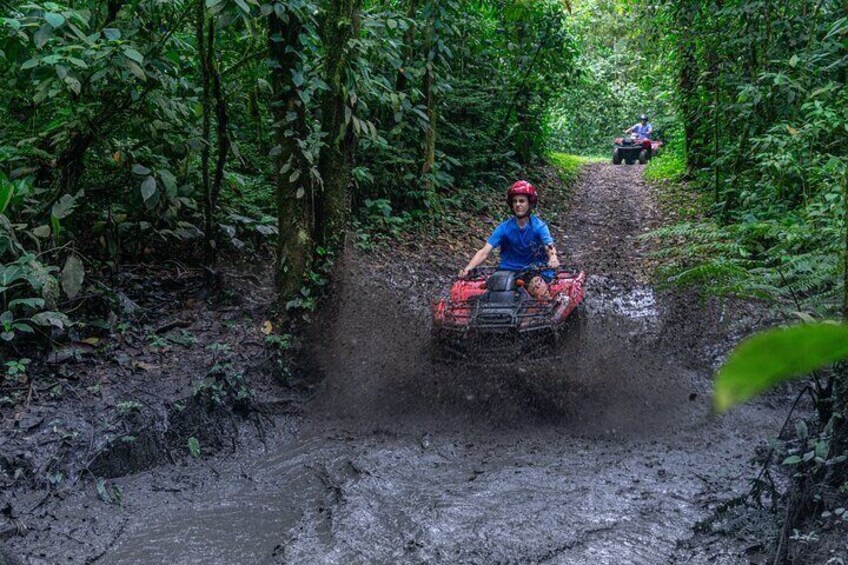 Gear up for an exciting ride through muddy trails, surrounded by nature at its best!