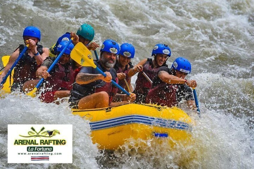 Sarapiqui River White Water Rafting class 3/4