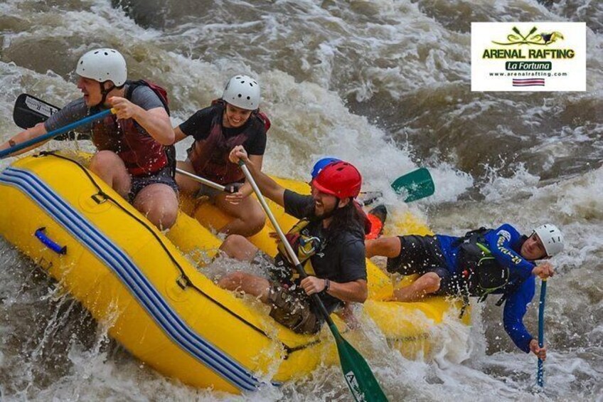 Sarapiqui River White Water Rafting class 3/4