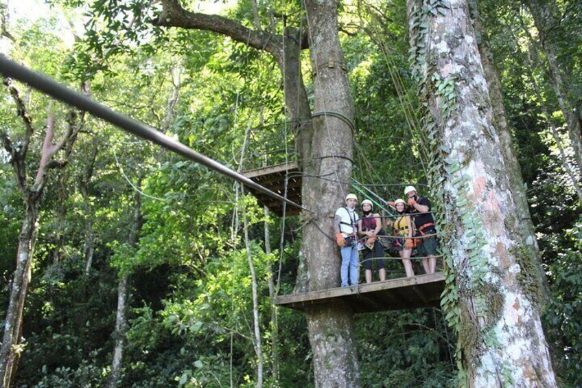 Canopy Tour with Superman and Tarzan Swing in La Fortuna