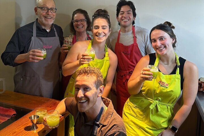 Mexican Cooking Class & Cocktails in Mexico City