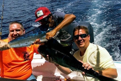 Sport fishing at El Coco in Guanacaste inshore half-day tour in the Pacific...