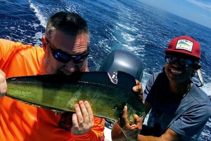 Sport fishing at El Coco in Guanacaste inshore half-day tour in the Pacific side