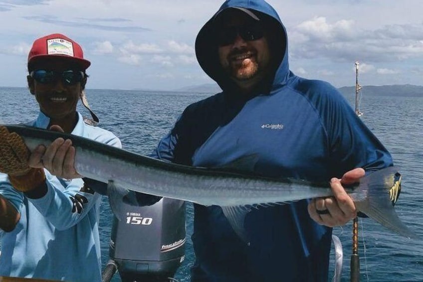 Sport fishing at El Coco in Guanacaste inshore half-day tour in the Pacific side