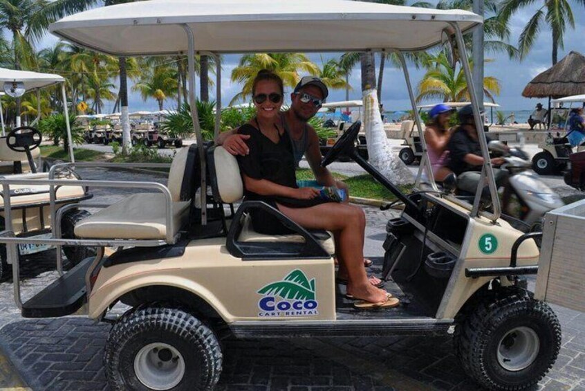 Golf Cart

(extra cost at the Island)