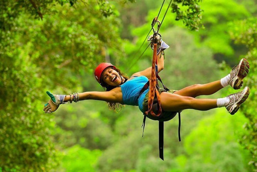 zip lining