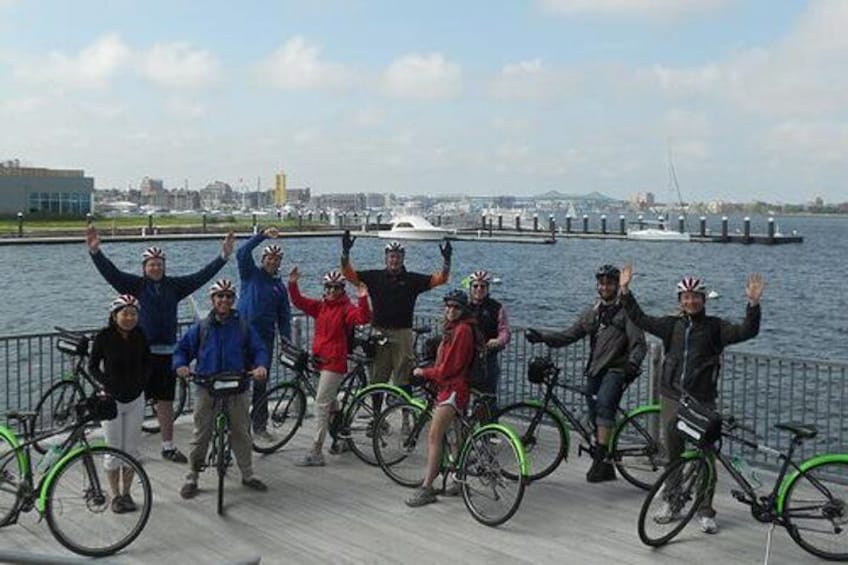 self guided bike tour boston