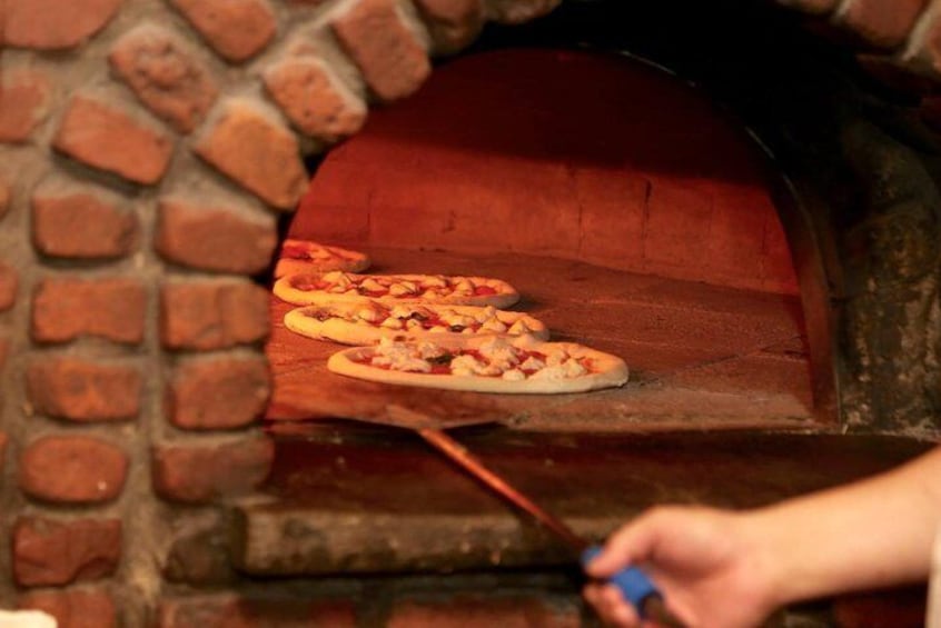 North End brick oven